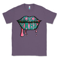 Lavender beach babe leopard lips Classic Tee - Jasminsmagicworld