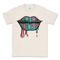 Natural beach babe leopard lips Classic Tee - Jasminsmagicworld