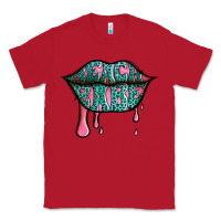 Red beach babe leopard lips Classic Tee - Jasminsmagicworld