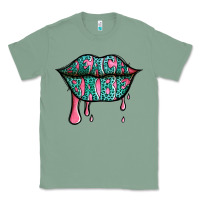 Sage beach babe leopard lips Classic Tee - Jasminsmagicworld