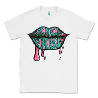 White beach babe leopard lips Classic Tee - Jasminsmagicworld