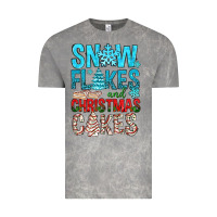 Cloud Rock Snow Flakes aAd Christmas Cakes Vintage Tee - BundleAndBundleShop