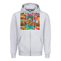 Heather Grey wife mom nurse Zipper Hoodie - JahusDesignShop