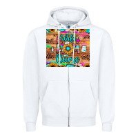 White wife mom nurse Zipper Hoodie - JahusDesignShop