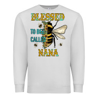 Dove Grey Blessed To Bee Nana Premium Sweatshirt - JahusDesignShop