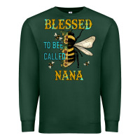 Sports Green Blessed To Bee Nana Premium Sweatshirt - JahusDesignShop