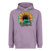 Lavender Simply Blessed Heavyweight Hoodie - JahusDesignShop