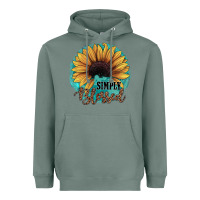 Sage Simply Blessed Heavyweight Hoodie - JahusDesignShop