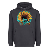Smoke Simply Blessed Heavyweight Hoodie - JahusDesignShop