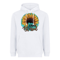 White Simply Blessed Heavyweight Hoodie - JahusDesignShop