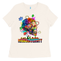 Bone Embrace neurodiversity Ladies Tee - FaDigitalArtStudio