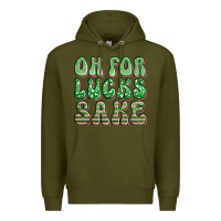 Army Green oh for lucks sake st patricks Premium Hoodie - Artiststas