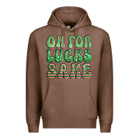 Chestnut oh for lucks sake st patricks Premium Hoodie - Artiststas