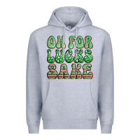 Heather Grey oh for lucks sake st patricks Premium Hoodie - Artiststas