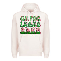 Pale Pink oh for lucks sake st patricks Premium Hoodie - Artiststas