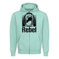 Seafoam political rebel tshirt susan b anthony women's history gift Zipper Hoodie - baoMotion