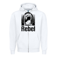 White political rebel tshirt susan b anthony women's history gift Zipper Hoodie - baoMotion