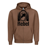 Chestnut political rebel tshirt susan b anthony women's history gift Zipper Hoodie - baoMotion