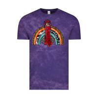 Cloud Purple thanksgiving turkey rainbow Vintage Tee - RanaPortraitStore