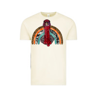 Vintage Arctic thanksgiving turkey rainbow Vintage Tee - RanaPortraitStore