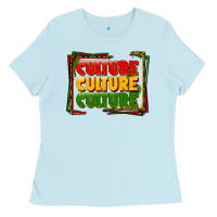 Baby Blue culture Ladies Tee - FaDigitalArtStudio