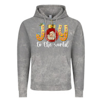 Cloud Rock Joy To The World Vintage Hoodie - CowhideDigitalArt