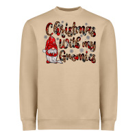 Mushroom christmas with my gnomies Heavyweight Sweatshirt - JahusDesignShop