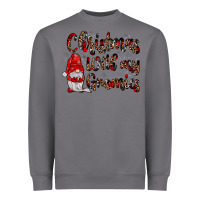 Storm christmas with my gnomies Heavyweight Sweatshirt - JahusDesignShop