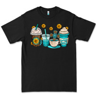 Black jesus coffee cups Premium Tee - OliviaCreatesArt