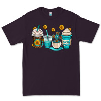 Plum jesus coffee cups Premium Tee - OliviaCreatesArt