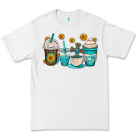 White jesus coffee cups Premium Tee - OliviaCreatesArt