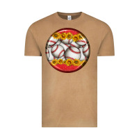 Vintage Camel baseball with sunflower round earrings Vintage Tee - BundleAndBundleShop