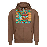 Chestnut dentist make great flossophers Zipper Hoodie - JahusDesignShop