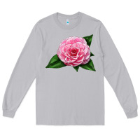 Moon Dust Camellia Flower Long Sleeve Tee - LillyAllenDesigns