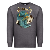 Charcoal Heather howdy Premium Sweatshirt - JahusDesignShop