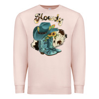 Pale Pink howdy Premium Sweatshirt - JahusDesignShop