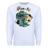 White howdy Premium Sweatshirt - JahusDesignShop