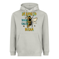 Moon Dust Blessed To Bee Nana Heavyweight Hoodie - JahusDesignShop