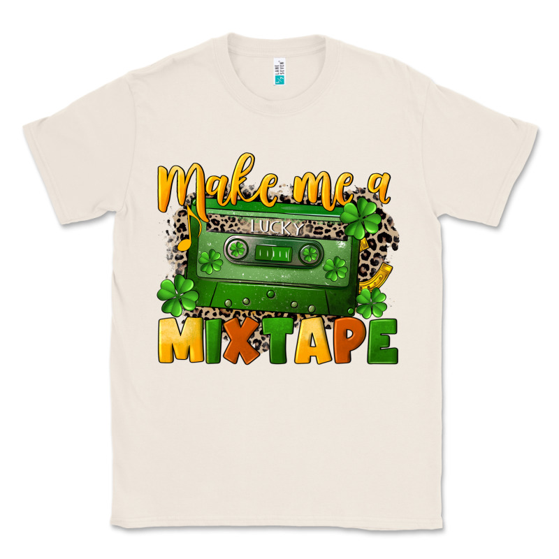 Make Me A Mixtape St. Patrick's Day Classic Tee by CowGirlArtShop | Teevron