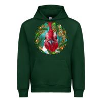 Forest Green Roaster Head Christmas Urban Hoodie - RanaPortraitStore