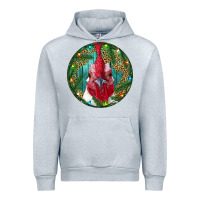 Heather Grey Roaster Head Christmas Urban Hoodie - RanaPortraitStore