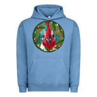 Pigment Pebble Blue Roaster Head Christmas Urban Hoodie - RanaPortraitStore
