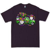 Plum mardi gras gnomes truck Premium Tee - OliviaCreatesArt