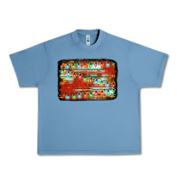 Christmas Serape Sunflower Background Urban Heavy Tee | Teevron