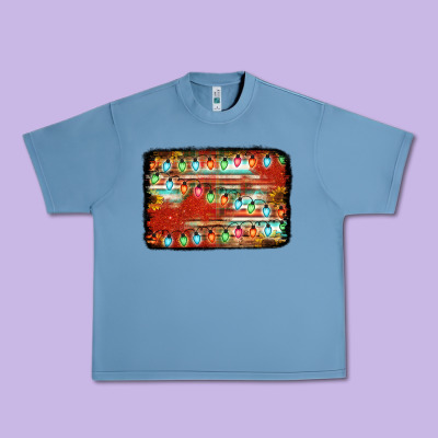 Christmas Serape Sunflower Background Urban Heavy Tee Designed By Jasminsmagicworld