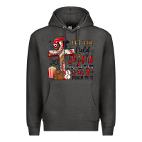 Charcoal Heather let the field be joyful and all that is in it Premium Hoodie - Artiststas