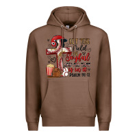 Chestnut let the field be joyful and all that is in it Premium Hoodie - Artiststas