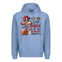 Colony Blue let the field be joyful and all that is in it Premium Hoodie - Artiststas