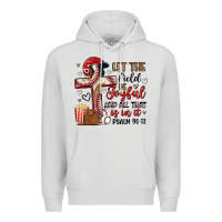 Dove Grey let the field be joyful and all that is in it Premium Hoodie - Artiststas