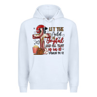 White let the field be joyful and all that is in it Premium Hoodie - Artiststas